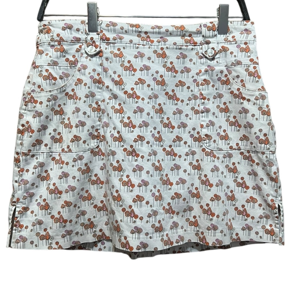 Lady‎ Hagen Floral/Tree Golf Skort Size 4
